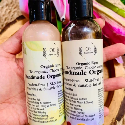 Combo of 2 : Protein Hairfall Shampoo + Oil - Organiceyes